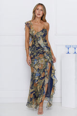 Nights Of Twinkle Maxi Dress Navy