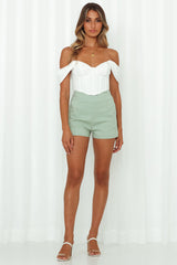 This Magic Moment Crop Top White