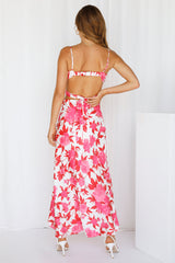 Lover Like Me Midi Dress Red
