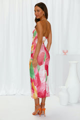 Running To Midi Dress Floral